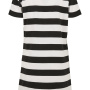 Pruhované tričkové šaty URBAN CLASSICS (TB3637)