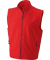 Pánská softshellová vesta bez kapuce James & Nicholson (JN1022)