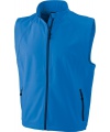 Pánská softshellová vesta bez kapuce James & Nicholson (JN1022)