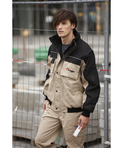 Cvalda.cz - Pánská bunda James & Nicholson Workwear Jacket