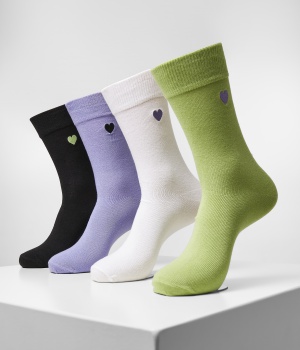 Vysoké ponožky 4-pack URBAN CLASSICS (TB4226)