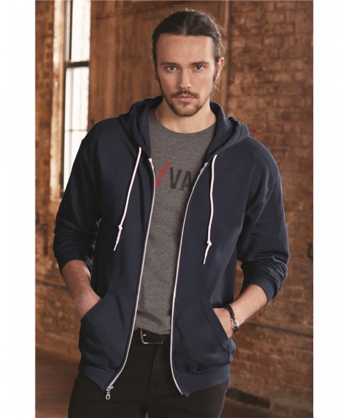Cvalda.cz - Pánská mikina s kapucí Fashion Full-Zip Hooded Sweat Anvil 