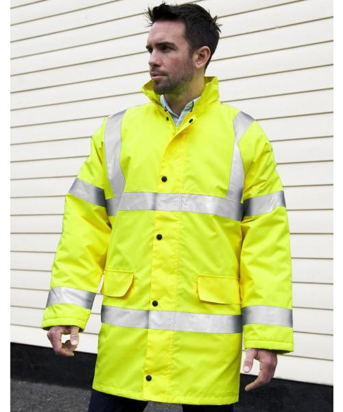 Cvalda.cz - Bezpečností bunda Result Hi Viz Motorway Coat